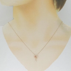 K10PG Ruby Heart Necklace - Hàng hiệu Chính hãng 863839