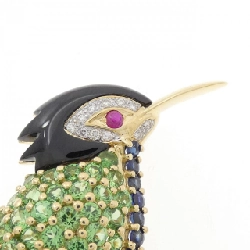 750YG/750WG Bông Cài Đá Màu - Hàng hiệu Chính hãng 872599