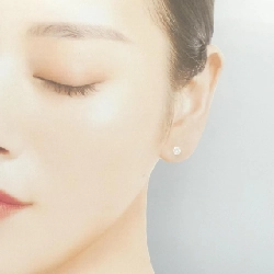 K18YG Bông tai Kim cương 0.216CT 0.215CT G VS2 Tốt - Hàng hiệu Chính hãng 874466