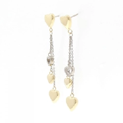 Bông tai Tiffany Multi Heart Drop - Hàng hiệu Chính hãng 847108