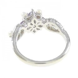 Nhẫn ngọc trai nước ngọt K18WG 671535