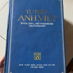 Từ điển anh việt sách dày nặng 199356