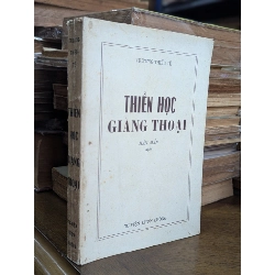 Thiền học giảng giải - Trương Thiếu Tề ( Hân Mẫn dịch ) 434846