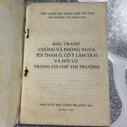 [Luật - Hình sự] Đấu tranh chống và phòng ngừa tội tham ô, cố ý làm trái và hối lộ 497947