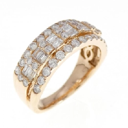 Nhẫn kim cương K18PG 1.00CT