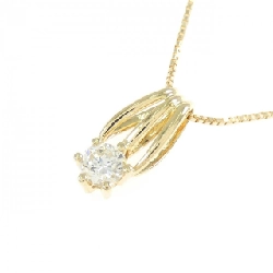 K18YG Dây chuyền kim cương - Hàng hiệu Authentic 858473