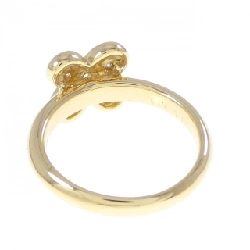 Nhẫn kim cương hoa K18YG 0.11CT - Hàng hiệu Authentic 855622