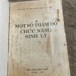 SÁCH Y - MỘT SỐ THĂM DÒ CHỨC NĂNG SINH LÝ, HƠN 400 TRANG 571856