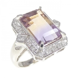 Nhẫn Ametrine PT900 6.70CT
