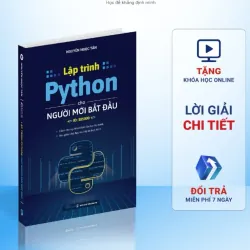 Sách 2026 - Lập trình python cho người mới bắt đầu 925912