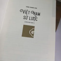 VIỆT NAM SỬ LƯỢC - BẢN ĐẶC BIỆT BÌA CỨNG ÁO  BỌC CỦA NXB KIM ĐỒNG 937274