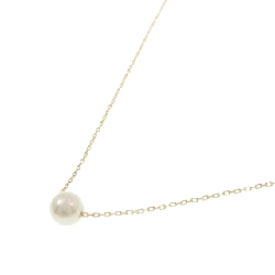 K18YG Ngọc trai Akoya Dây chuyền 6.9mm - Hàng hiệu Chính hãng 857346