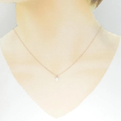 Dây chuyền kim cương K18PG 0.300CT F SI1 Tốt - Hàng hiệu Chính hãng 874042