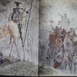 (1961) Don Quichotte - M. De Cervantes minh hoạ GIANNI BENVENUTI - Don quixote,Don Quijote 291965