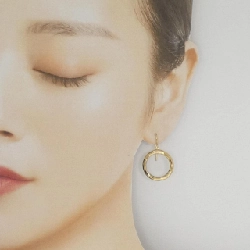 K18YG/K18WG Bông tai - Hàng hiệu Authentic 873900