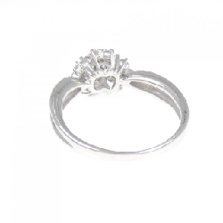 Nhẫn kim cương K14WG - Hàng hiệu Authentic 855860