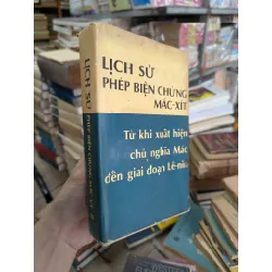 Lịch sử phép biện chứng mác xít - sách liên xô