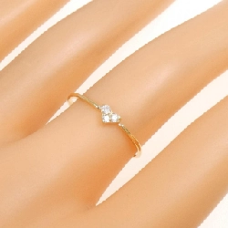 Nhẫn kim cương hình trái tim K18YG 0.05CT - Hàng hiệu Authentic 848803