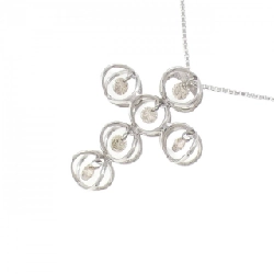 K18WG Dây chuyền kim cương 0.3CT - Hàng hiệu Chính hãng 857851