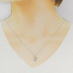 K18WG Hoa Kim Cương Dây Chuyền 0.25CT - Hàng hiệu Chính hãng 859277