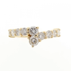 Nhẫn kim cương K18YG 1.01CT - Hàng hiệu Authentic 853600