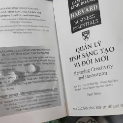 Quản Lý Tính Sáng Tạo Và Đổi Mới (Harvard Business Essentials) 1018884