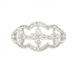 Nhẫn kim cương hoa PT900 0.50CT 667419