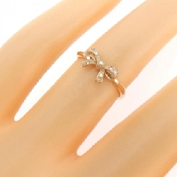 Nhẫn kim cương hình ruy băng Star Jewelry 0.03CT - Hàng hiệu Authentic 837048