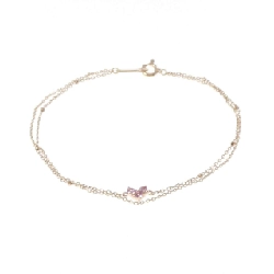4゜C Heart Sapphire Bracelet - Hàng hiệu Authentic 847638