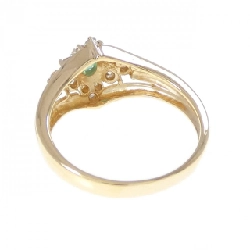 Nhẫn Emerald K18YG 0.10CT - Hàng hiệu Chính hãng 848383