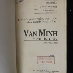 Văn minh Phương Tây-Crane Brinton, John B. Christopher, và Robert Lee Wolff. 1036772