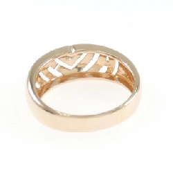 Nhẫn kim cương hình trái tim 14KPG/14KWG 671318