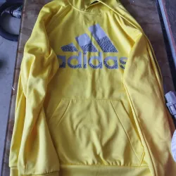 Áo hoodie thể thao Nike màu vàng in logo chữ lớn