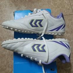 Giày Bóng Đá Bulbal Waros TF05 Trắng Tím 475389