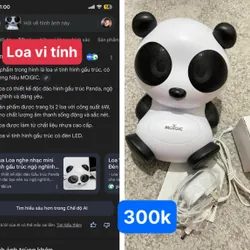 Loa vi tính gấu trúc 716908