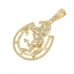 K18YG Dây chuyền kim cương - Hàng hiệu Authentic