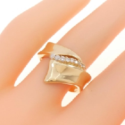 Nhẫn kim cương K18YG 0.1CT - Hàng hiệu Chính hãng 855897