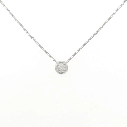 Dây chuyền kim cương Solitaire PT900/PT850 0.163CT - Hàng hiệu Chính hãng