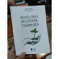 Họ đã làm gì để có được thành quả 2HPB.HCM01/03