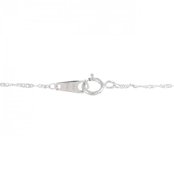 K18WG Hoa Kim Cương Dây Chuyền 0.50CT - Hàng hiệu Chính hãng 856075