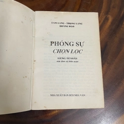 II Tựa sách: Phóng Sự Chọn Lọc - Tam Lang, Trọng Lang, Hoàng Đạo - 1995 457631