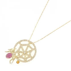 K18YG Nhện Đá Màu Dây Chuyền - Hàng hiệu Chính hãng 861844