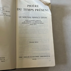 Livre "Prières du temps présent" nouvel office divin texte liturgique 1972 503492
