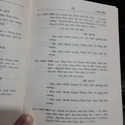 Bảng tra thần tích theo địa danh làng xã 1000909
