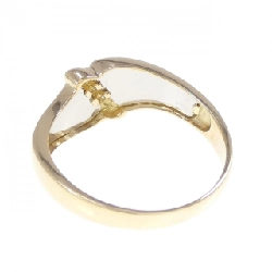 Nhẫn kim cương K18YG/PT900 0.01CT 667760