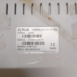 Máy in hóa đơn ZYWELL Zy909 màu trắng Còn Mới 90% 763251