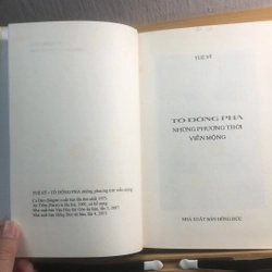 TÔ ĐÔNG PHA Những phương trời viễn mộng - Tuệ Sỹ 327837