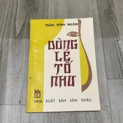 Dòng lệ tố như - trần đình ngôn. Có chữ ký tặng. 3b2