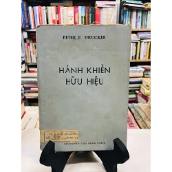 Hành khiển hữu hiệu - Peter F. Drucker 128822