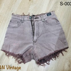 Short jean S-003. Eo 70cm. Dài 36cm. Ống 23cm. Màu nâu đỏ 69040